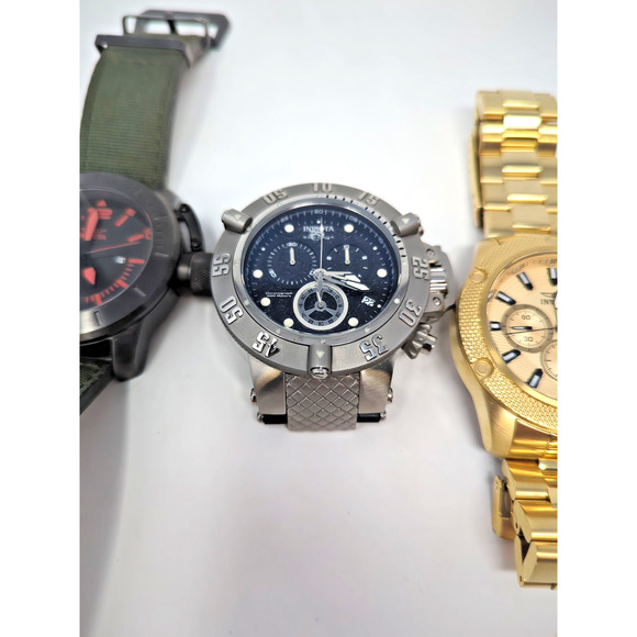Invicta Corduba 21918 & Pro Diver 22720, 14941 Mens Wristwatches Lot of 3 main image 4